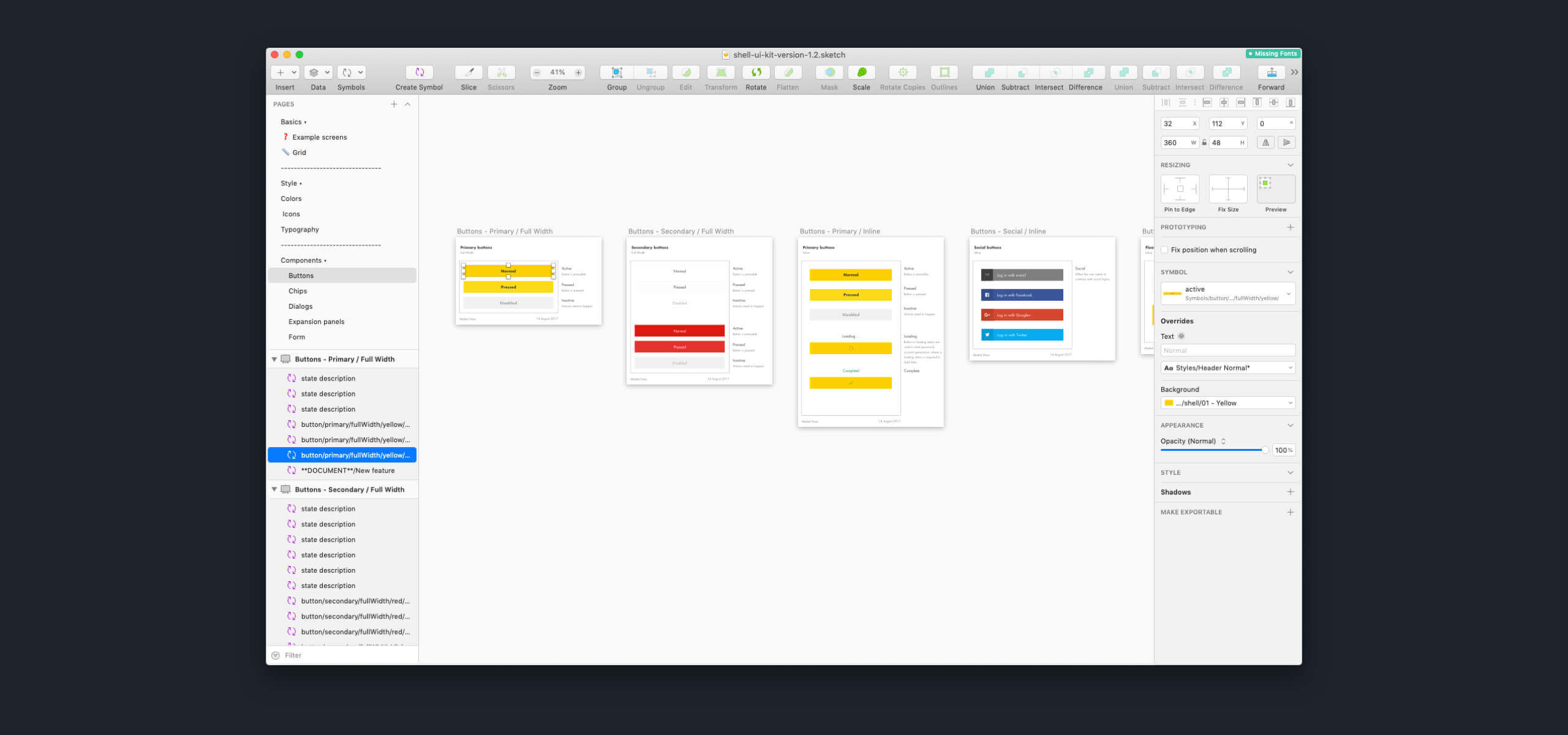Utilizing Material to create a design system